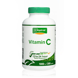 La vitamine c 1000mg 300 comprimés ont soutenu les caplets de libération pour l'immunodéficience