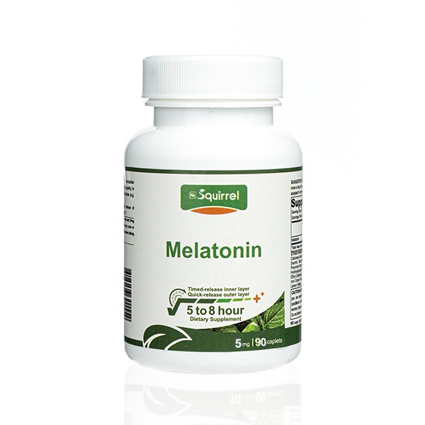 Melatonin 5 mg 90 comprimés comprimé à libération prolongée avec étiquette privée