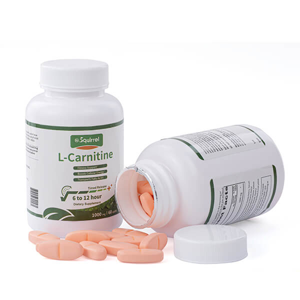Aliments naturels L-Carnitine 1000 mg 60 comprimés comprimé à libération prolongée